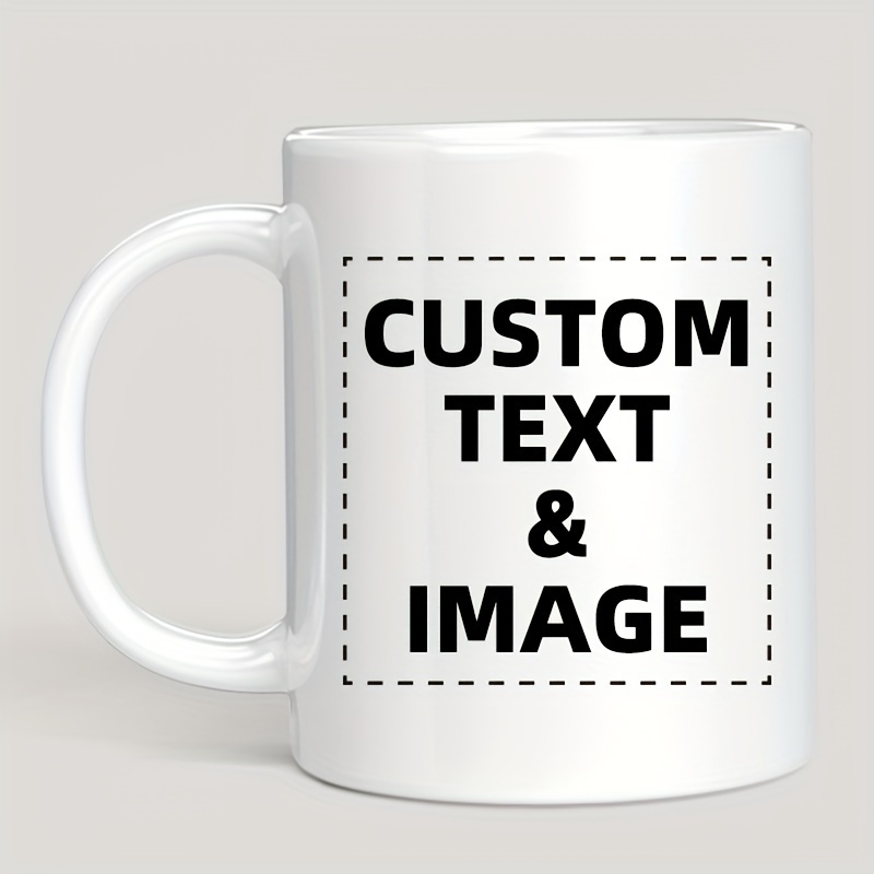 Coffee Tea Name - Kişiye Özel Fotoğraf ve Metin/Logo Baskılı