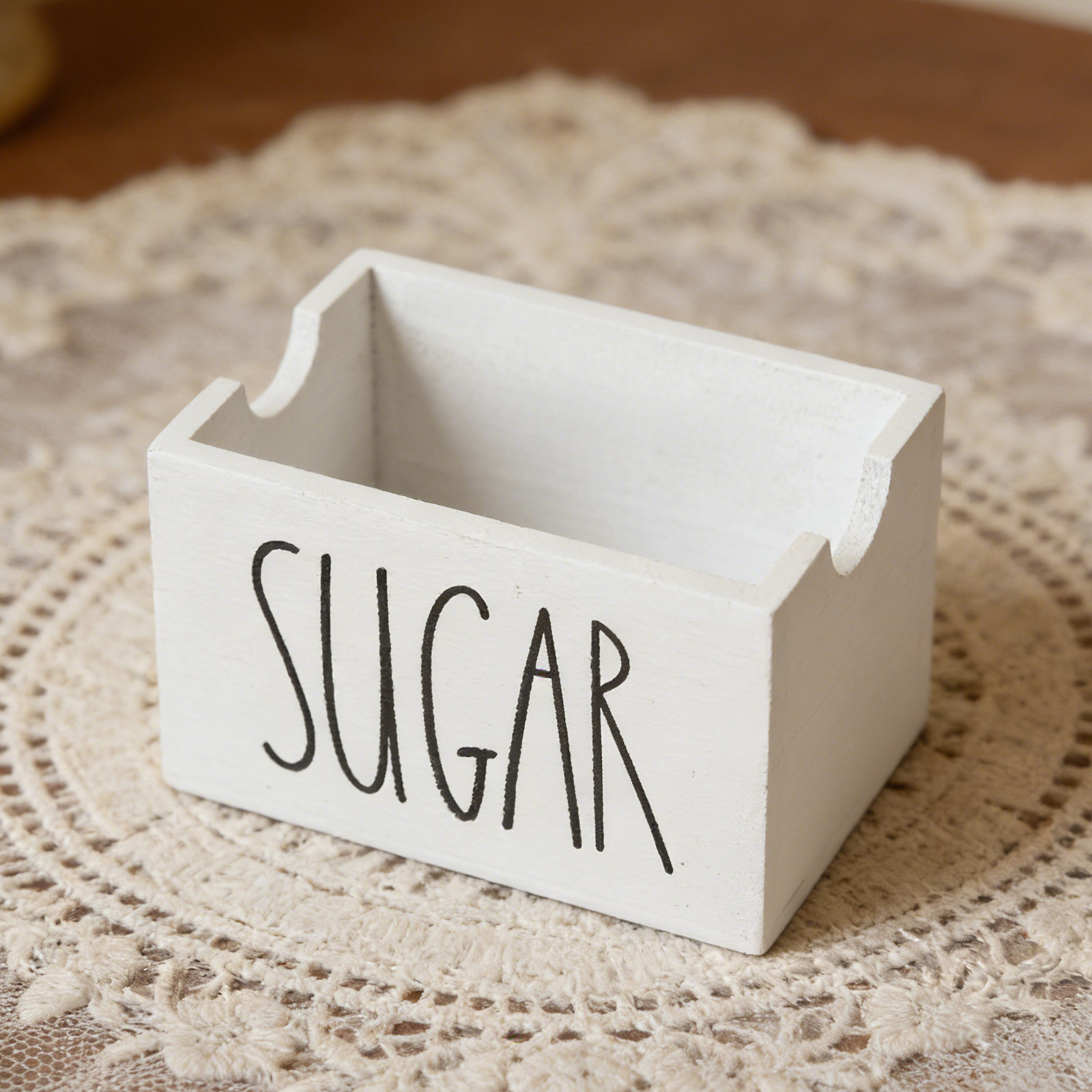 Coffee Tea Sugar - Şekerlik Kapağı, Kaşık, Vintage Mutfak Baharat