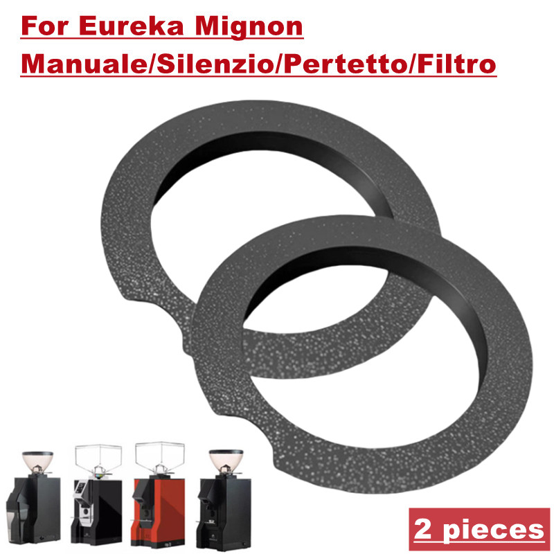Burr Hand Grinder - 2 adet Anti-tıkanma halkası Eureka Mignon