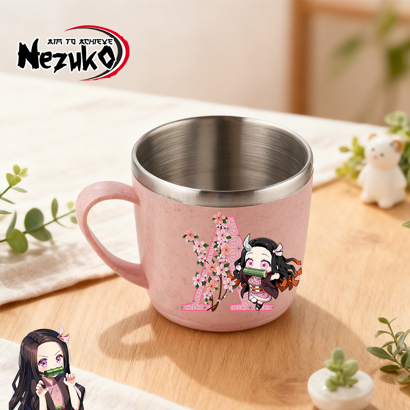Coffee Tea Name - Demon Slayer Paslanmaz Çelik Su Bardağı