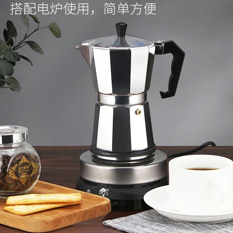 Moka Pot Stove - Alüminyum Moka Pot Elektrikli Ocak Üstü