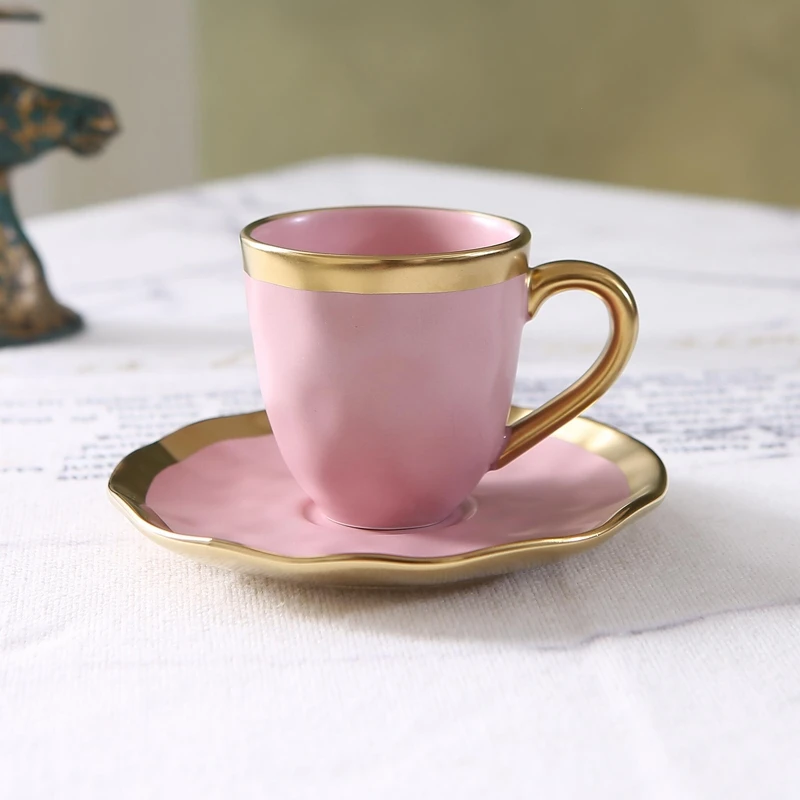 Coffee Tea And Sugar Set - İtalyan renkli sırlı seramik küçük kahve