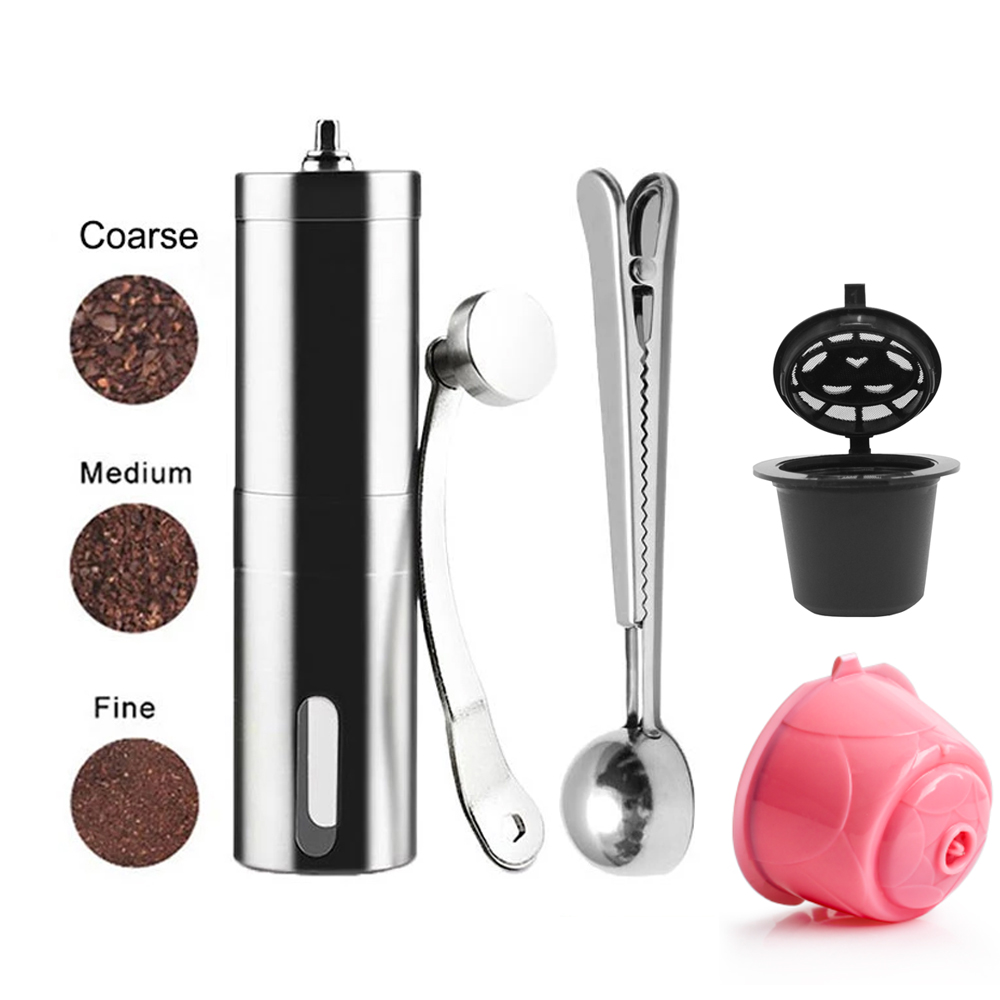Mini Kahve Öğütücü Paslanmaz Ç - Burr Hand Grinder incelemesi ve fiyatı