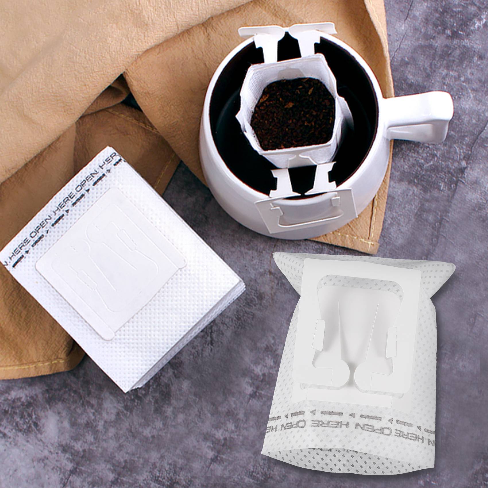 50 Adet / Paket Damla Kahve Fi - Coffee Tea & Jane incelemesi ve fiyatı
