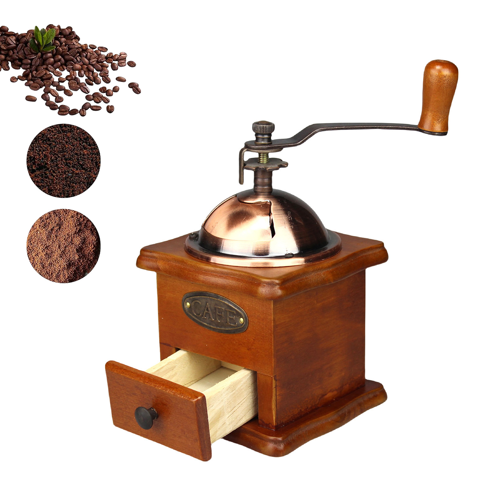 Antika El Tipi Kahve Öğütücü,  - Burr Hand Grinder incelemesi ve fiyatı