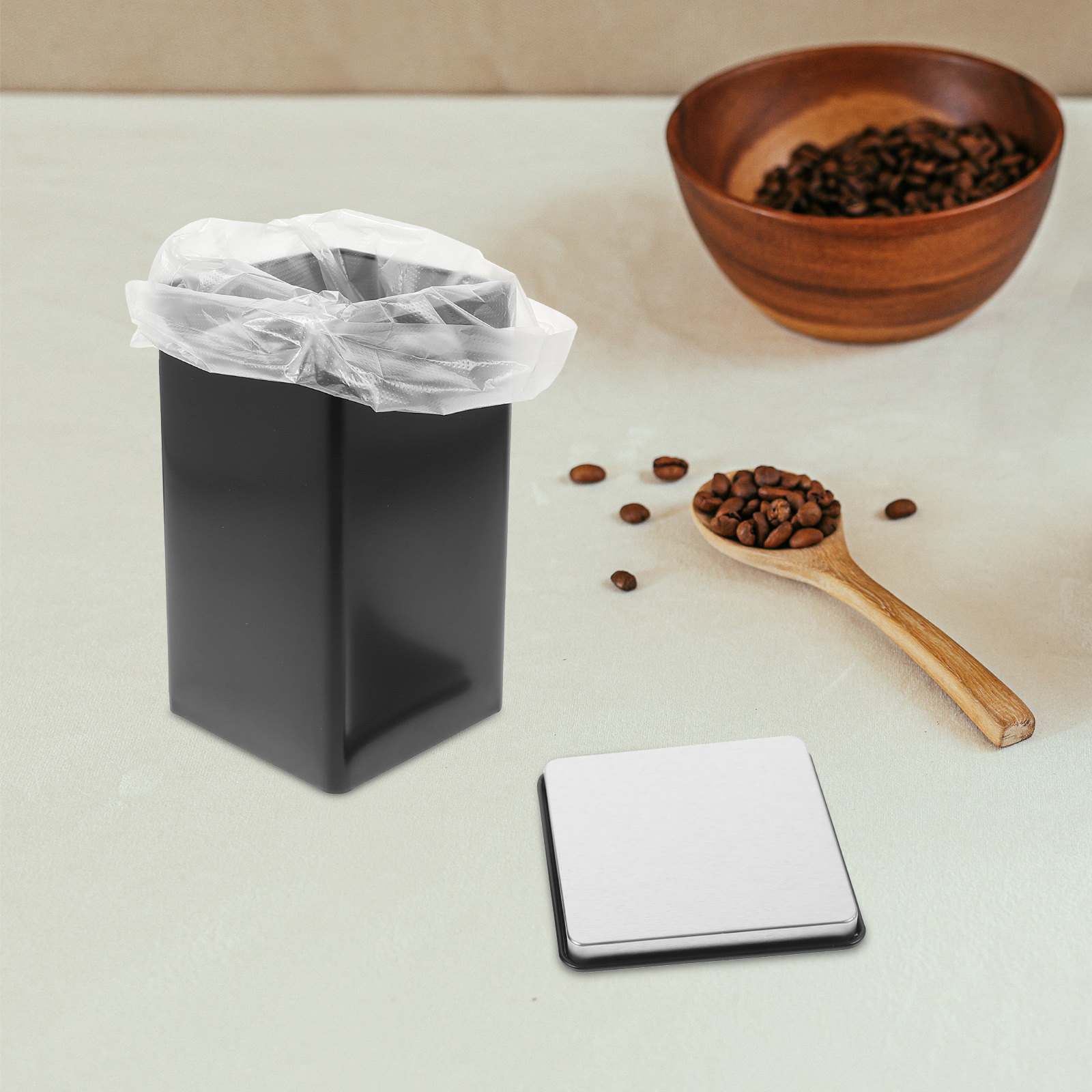 4 Adet Büyük Ağızlı, Düz Kapak - Coffee Tea Sugar incelemesi ve fiyatı